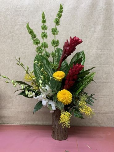 STUNNING TROPICAL BOUQUET BY CHRIS
