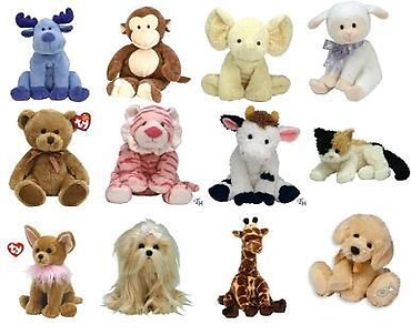 BEANIE BABIES & PLUSH ANIMALS