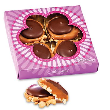ABDALLAH MILK CHOCOLATE CASHEW GRIZZLIES 8oz