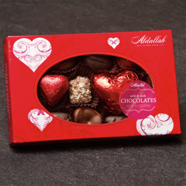 ABDALLAH 8 OZ HEART GIFT PACK CHOCOLATES