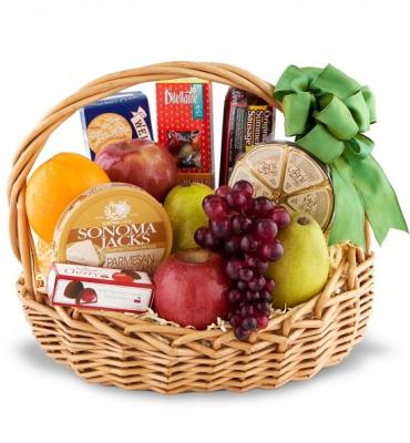 Gourmet and Fruit Basket