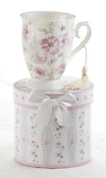 POPPYSEED PORCELAIN MUG IN KEEPSAKE BOX