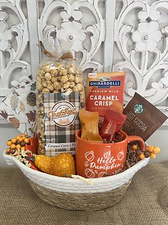 HELLO PUMPKIN FALL GIFT BASKET