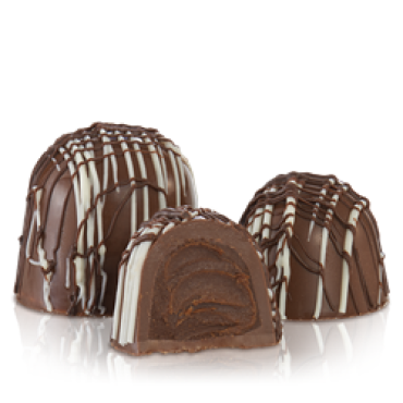 TRUFFLE:  BUTTER PECAN MILK CHOCOLATE .84OZ