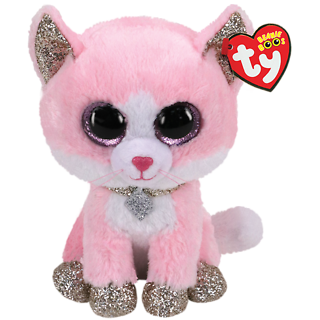 FIONA TY BEANIE BOO PINK CAT